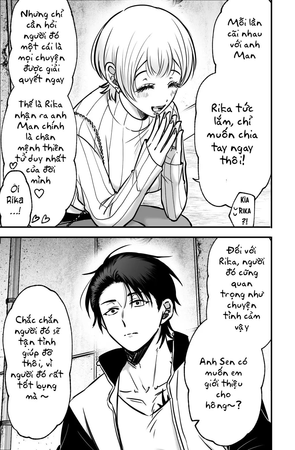 Chả là tôi thích kiểu 'gap couple' thế này Chapter 8.1 - Trang 14