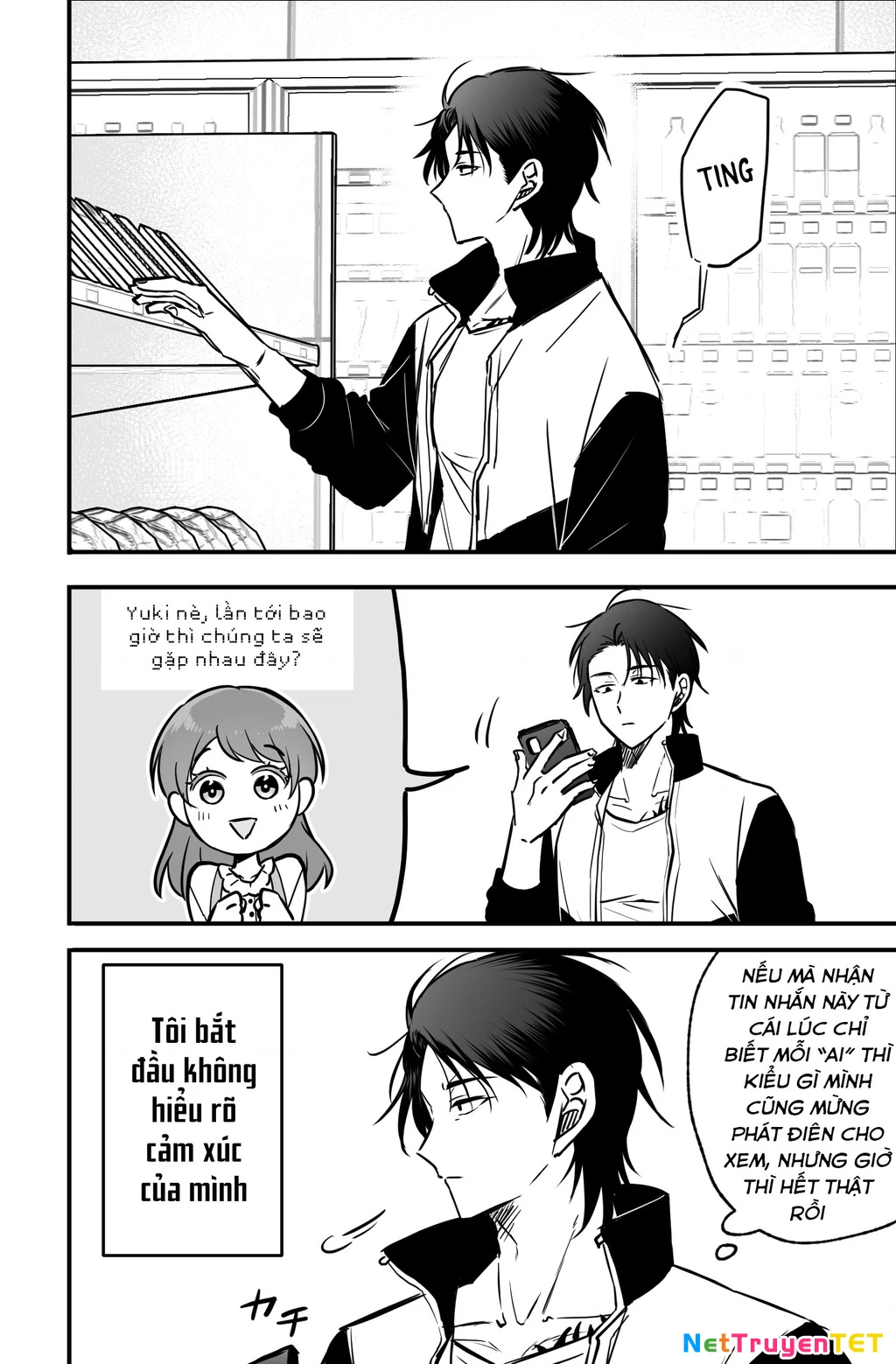 Chả là tôi thích kiểu 'gap couple' thế này Chapter 8.1 - Trang 3