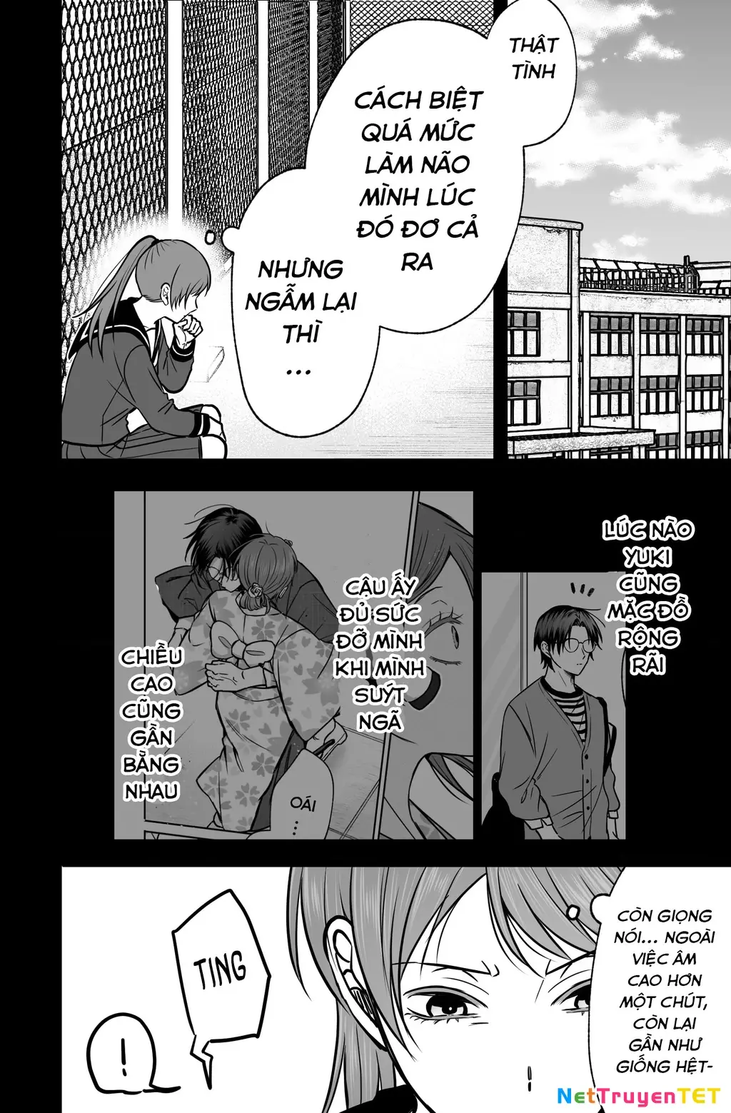 Chả là tôi thích kiểu 'gap couple' thế này Chapter 8.2 - Trang 9