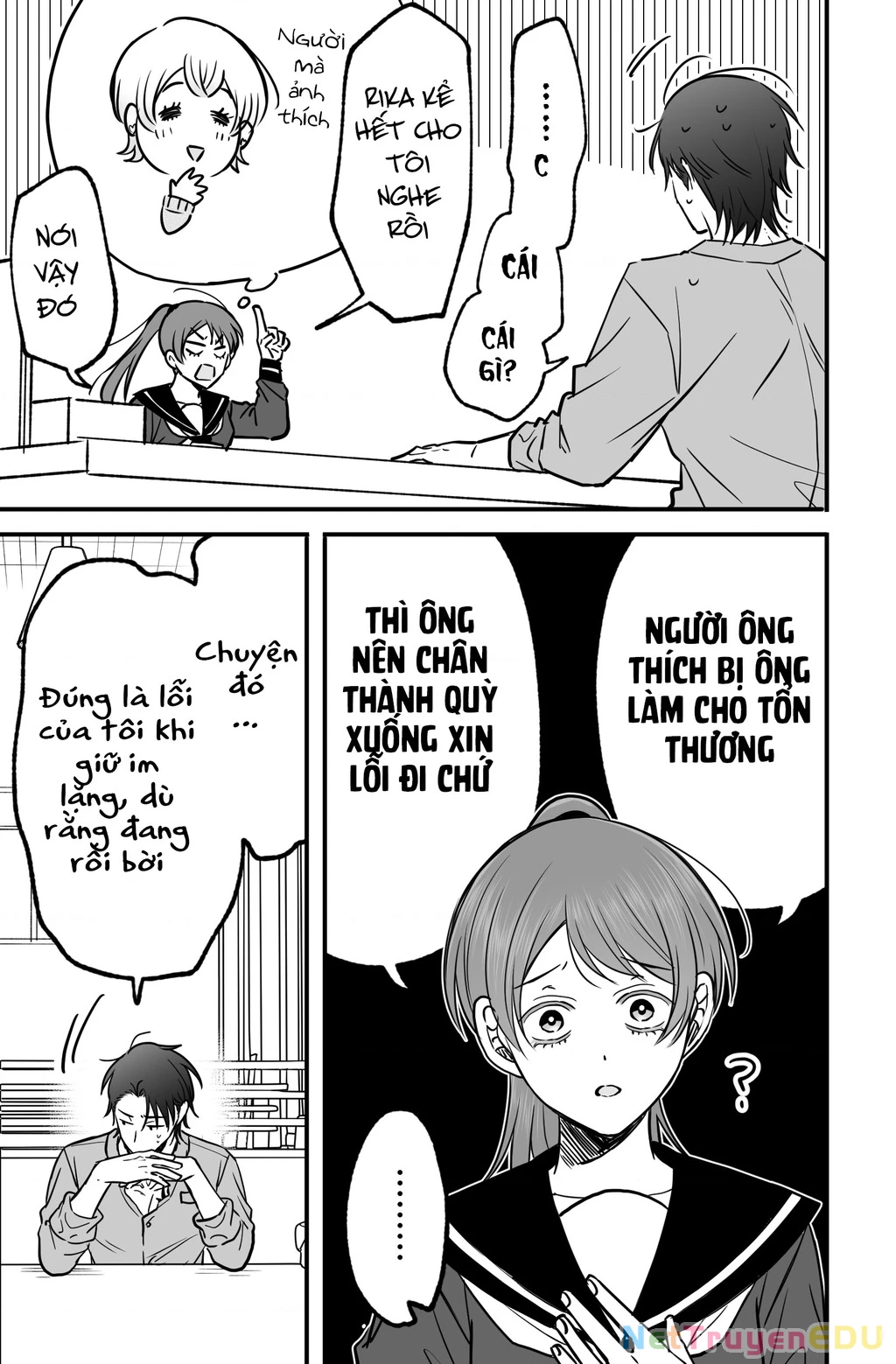 Chả là tôi thích kiểu 'gap couple' thế này Chapter 9 - Trang 14