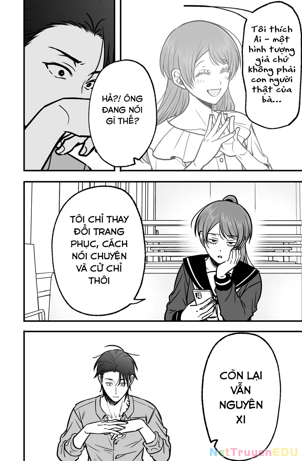 Chả là tôi thích kiểu 'gap couple' thế này Chapter 9 - Trang 17