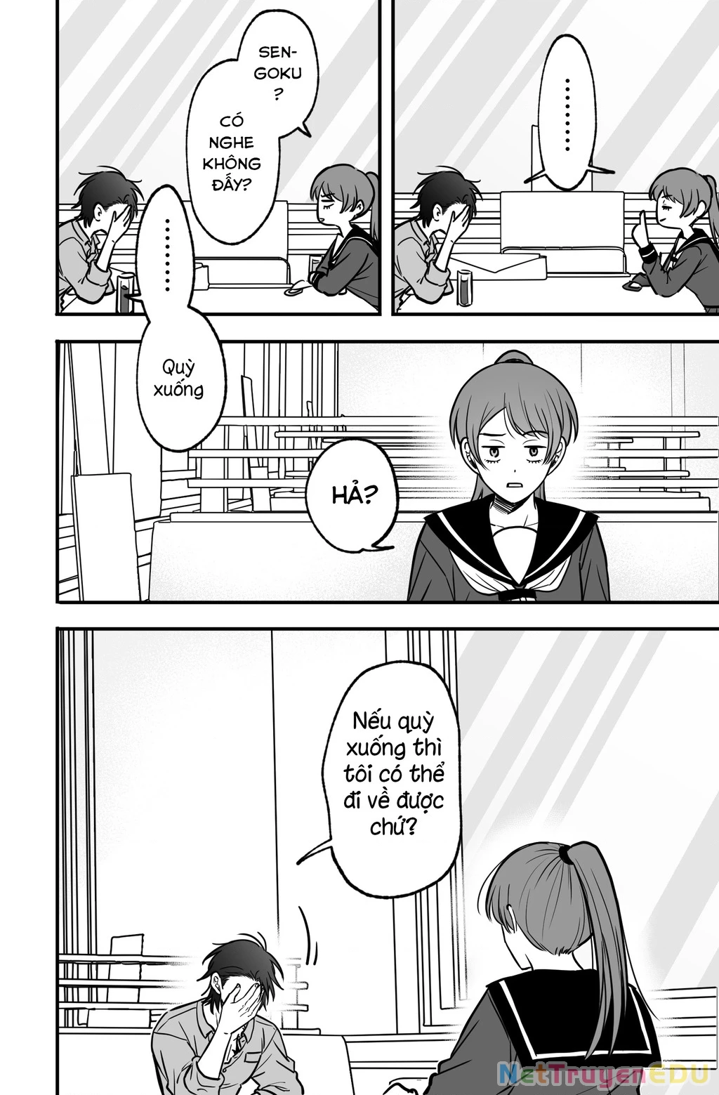 Chả là tôi thích kiểu 'gap couple' thế này Chapter 9 - Trang 21