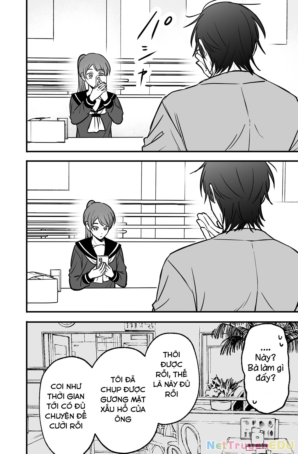 Chả là tôi thích kiểu 'gap couple' thế này Chapter 9 - Trang 23