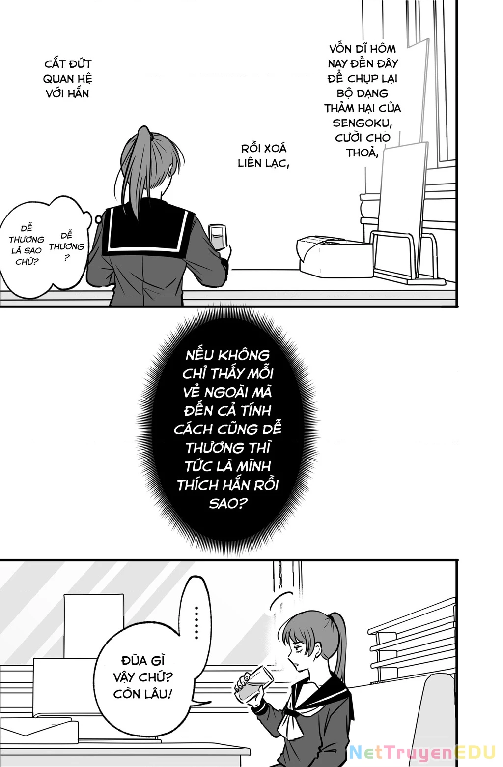 Chả là tôi thích kiểu 'gap couple' thế này Chapter 9 - Trang 26