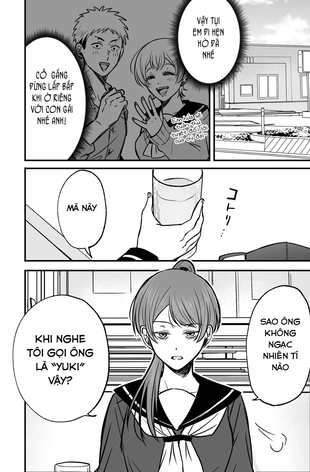 Chả là tôi thích kiểu 'gap couple' thế này Chapter 9 - Trang 3