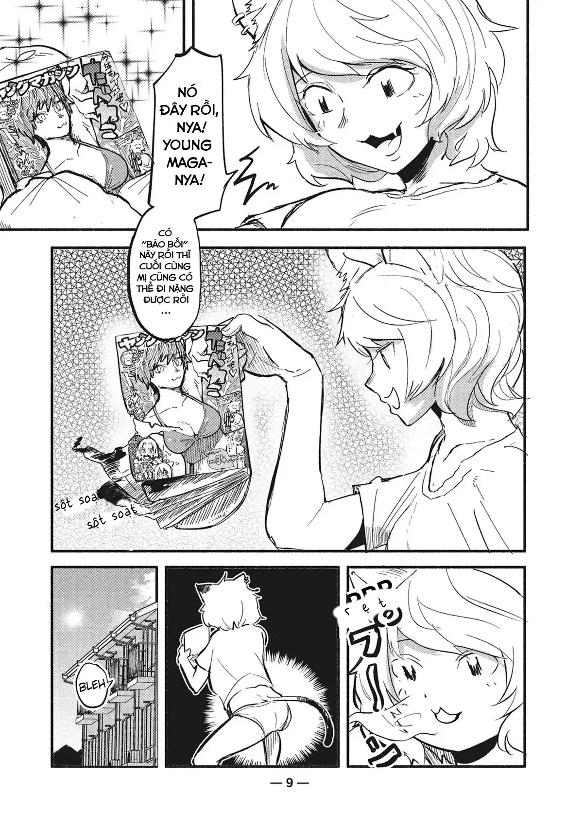 Chainsmoker Cat Chapter 1 - Trang 9
