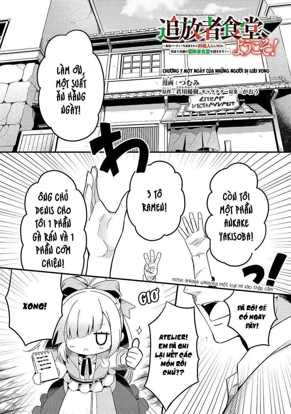 Chào Mừng Đến Với Nhà Hàng Của Những Kẻ Bị Ruồng Bỏ Chapter 7 - Trang 3