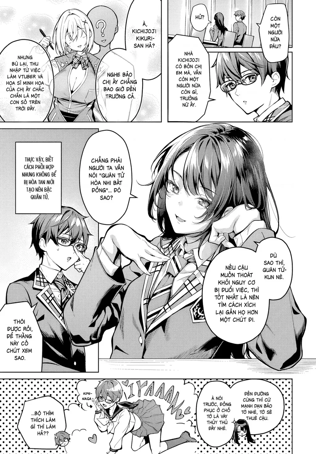 Chị em Tier 1 Chapter 1.2 - Trang 5