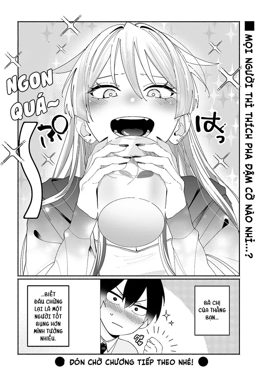 Chị gái của thằng bạn tôi nhìn thì hổ báo nhưng thật ra lại là người tốt Chapter 1 - Trang 14