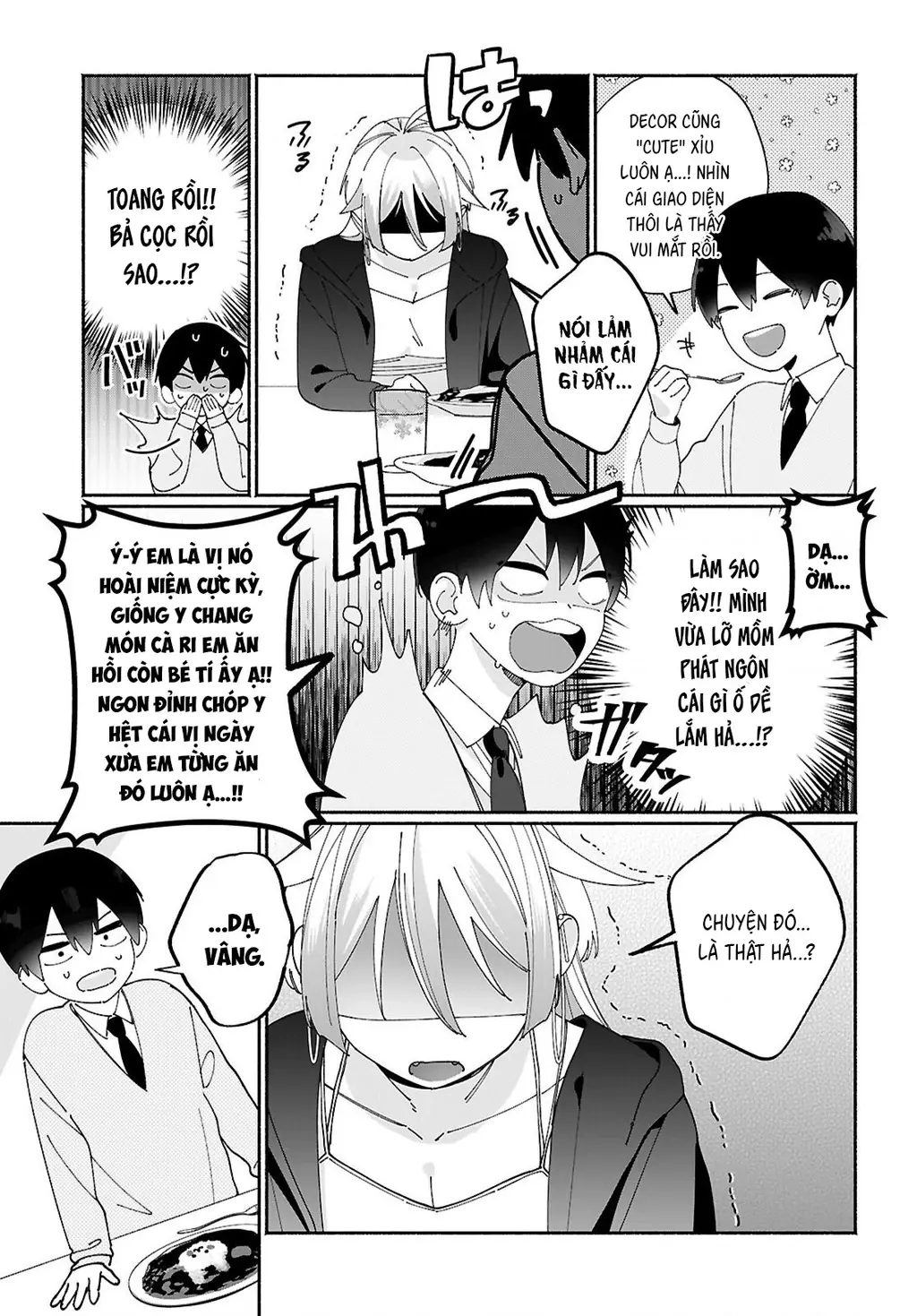 Chị gái của thằng bạn tôi nhìn thì hổ báo nhưng thật ra lại là người tốt Chapter 2 - Trang 9