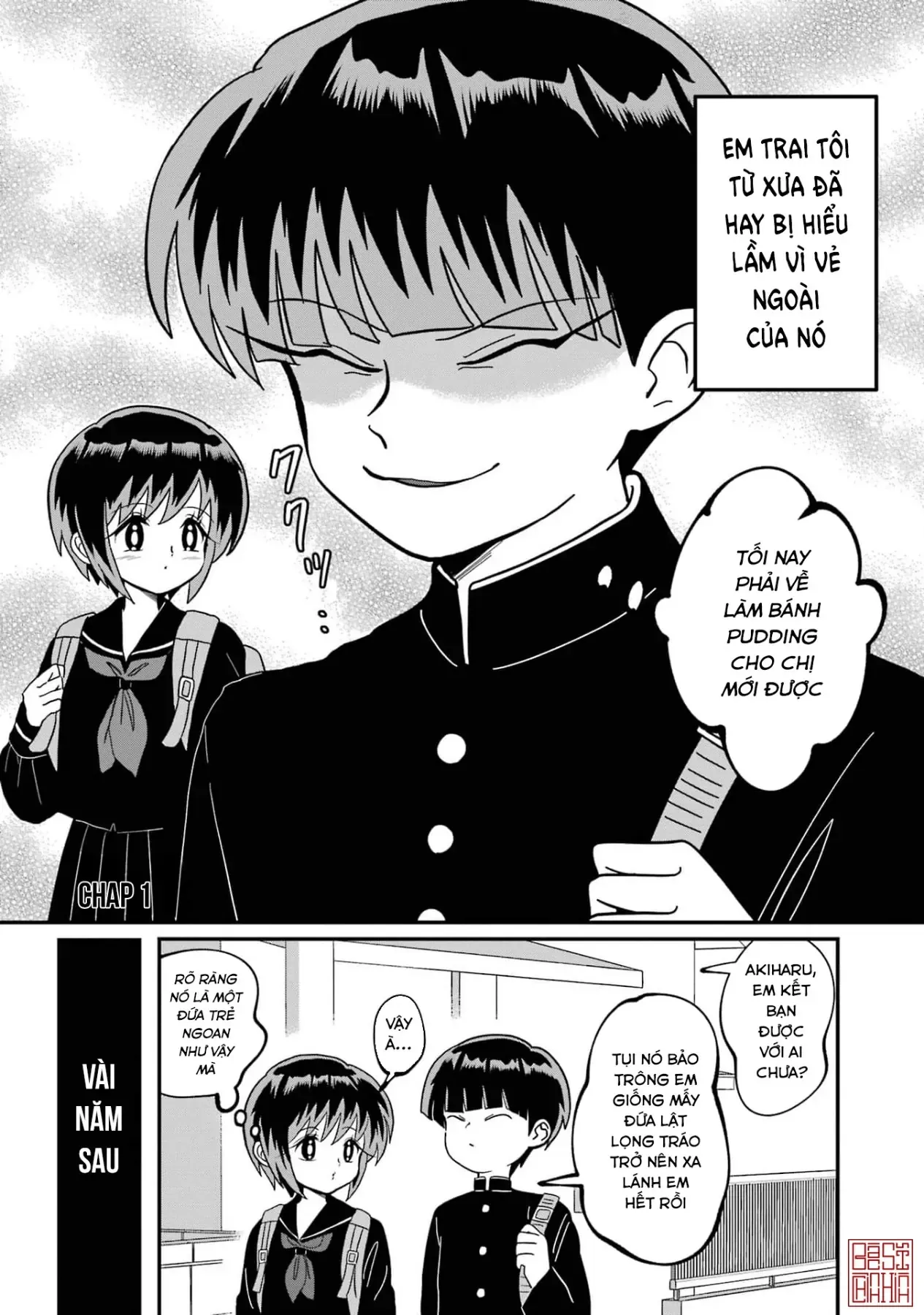 Chị Gái Mắt Nai ☆ Em Trai Mắt Cáo Chapter 1 - Trang 4