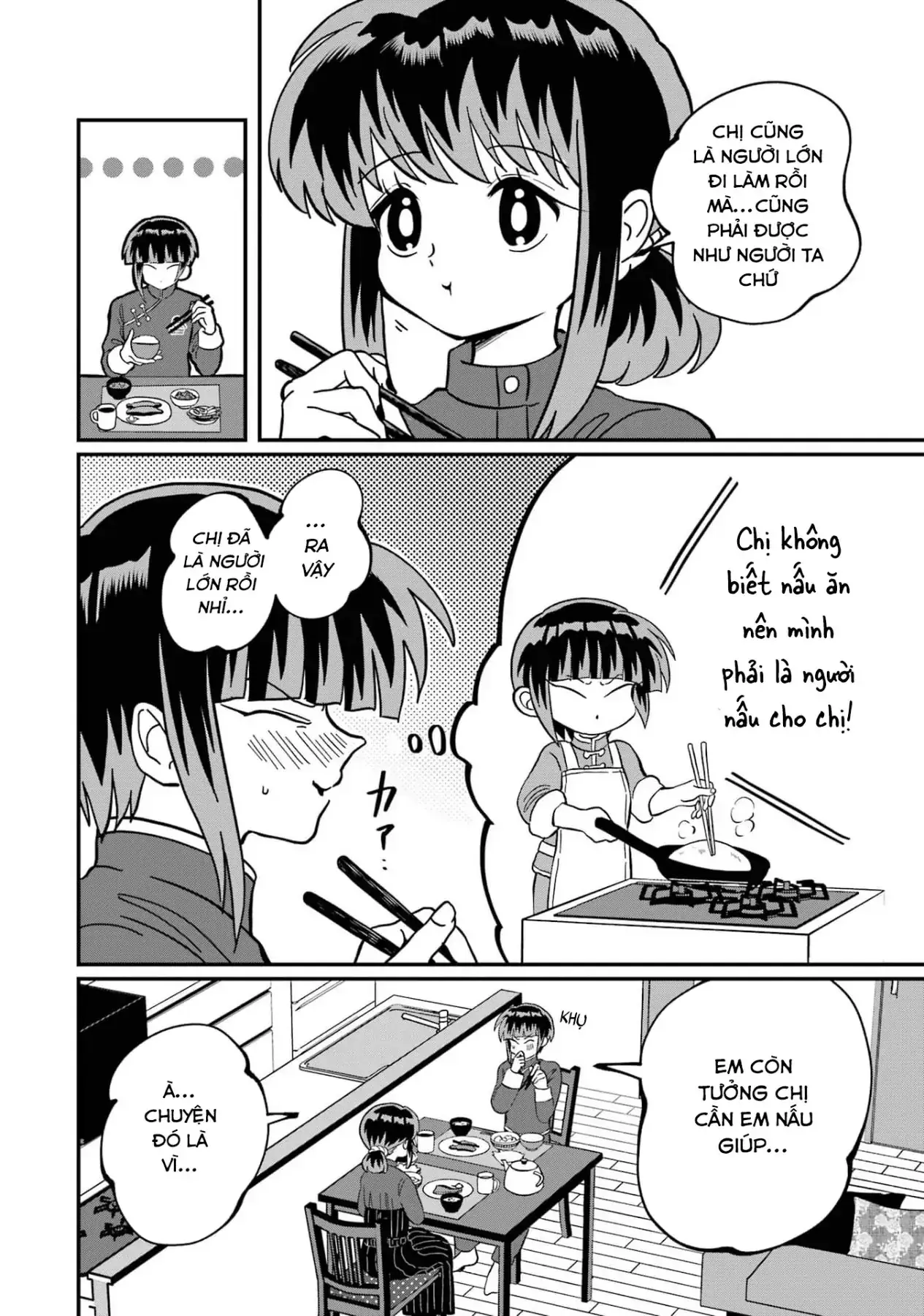 Chị Gái Mắt Nai ☆ Em Trai Mắt Cáo Chapter 12 - Trang 5