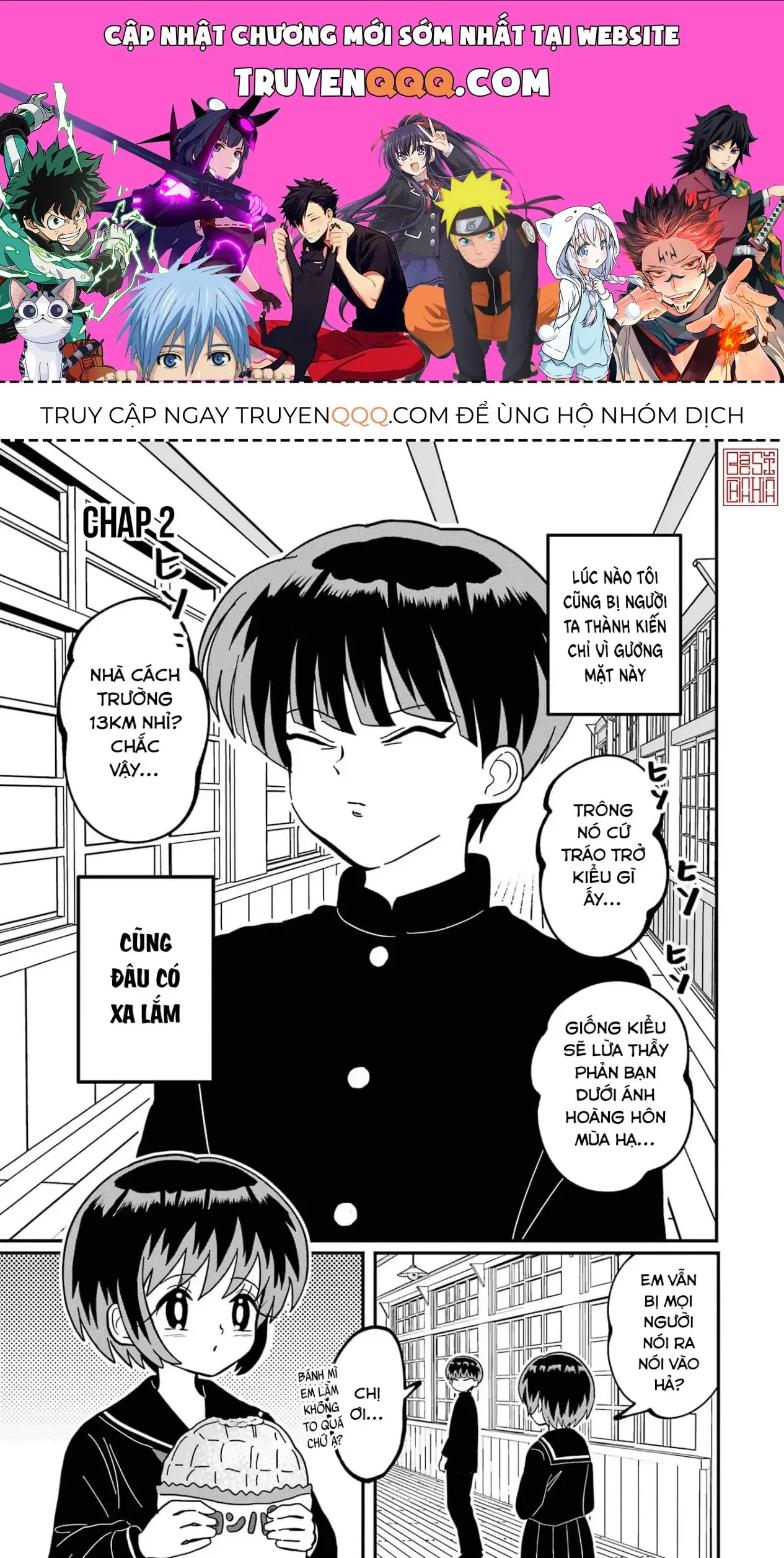 Chị Gái Mắt Nai ☆ Em Trai Mắt Cáo Chapter 2 - Trang 2