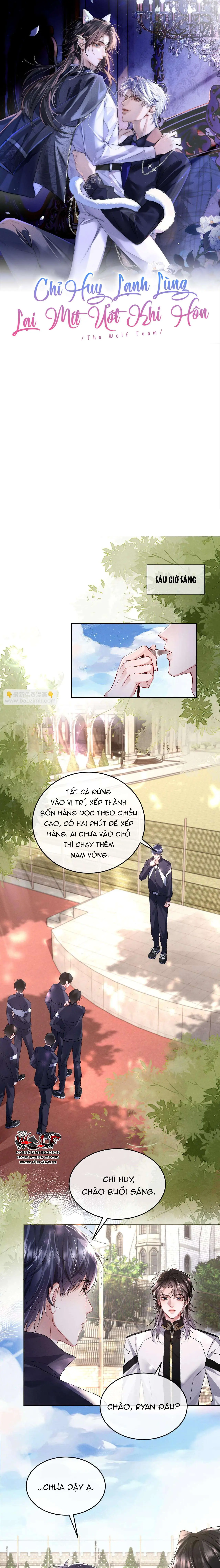 Chỉ Huy Lạnh Lùng Lại Mít Ướt Khi Yêu Chapter 12 - Trang 2