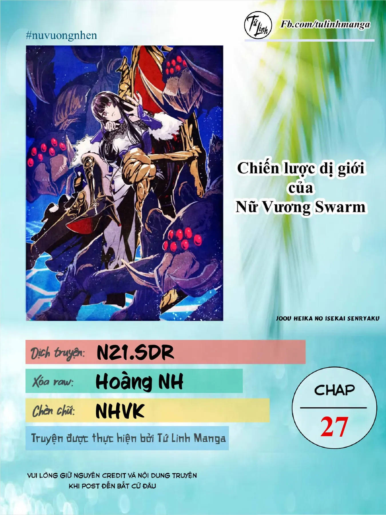 Chiến Lược Dị Giới Của Nữ Vương Swarm Chapter 27 - Trang 3