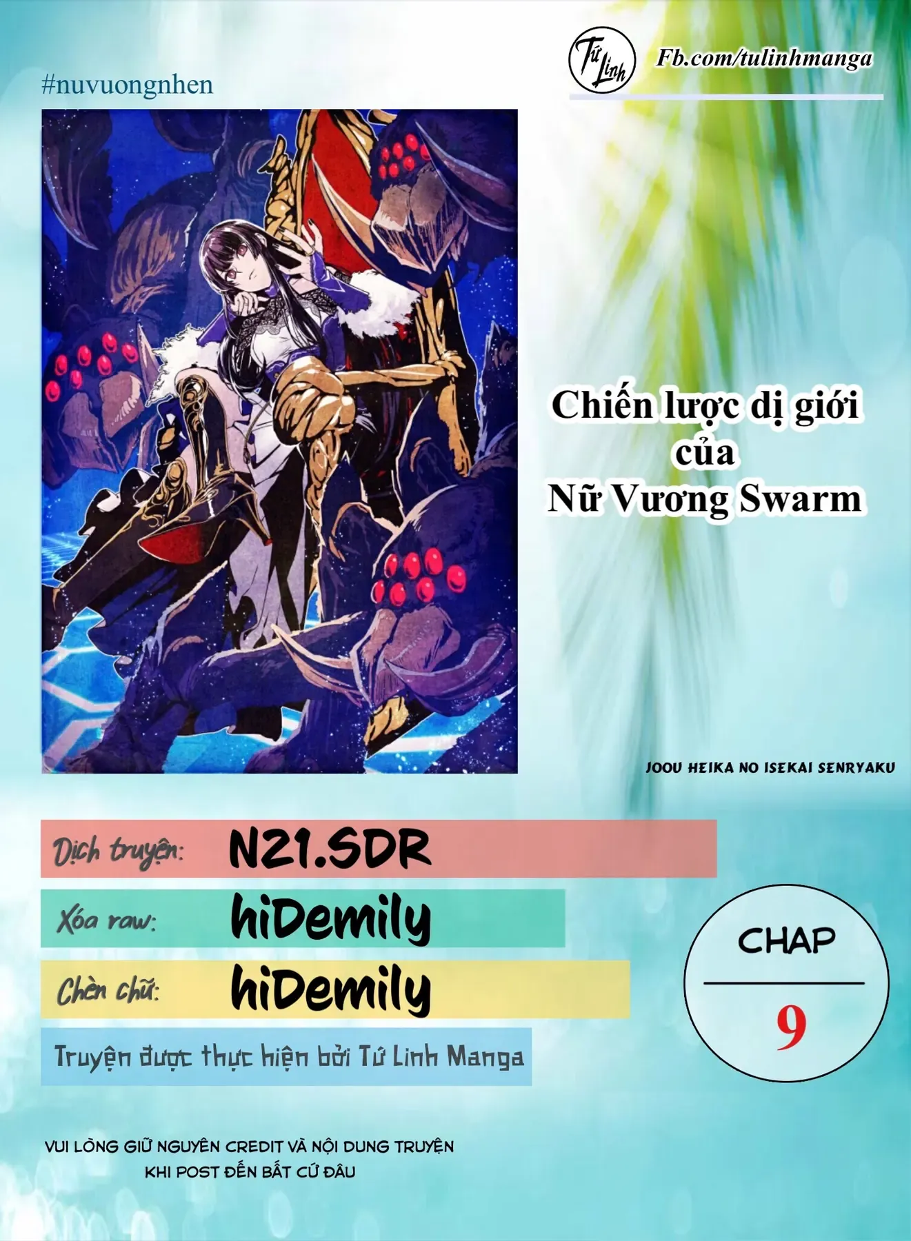 Chiến Lược Dị Giới Của Nữ Vương Swarm Chapter 9 - Trang 3