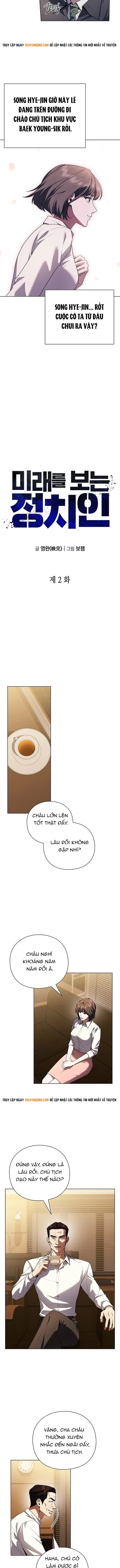 Chính Trị Gia Nhìn Thấy Tương Lai Chapter 2 - Trang 4