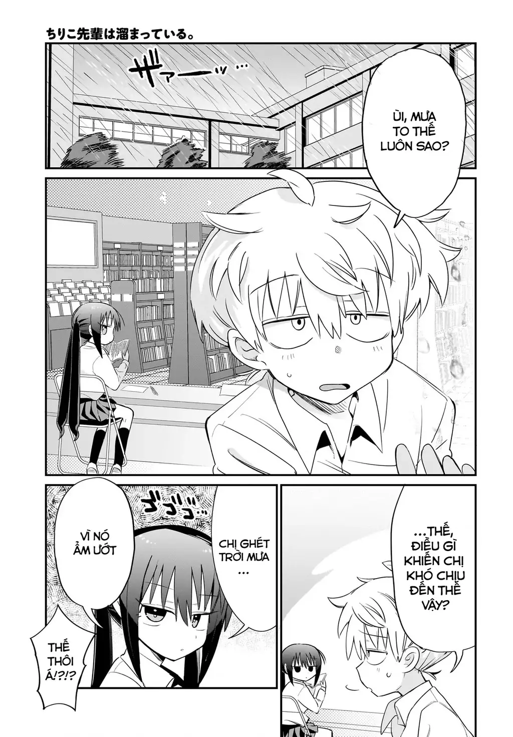 Chiriko Senpai đang bị stress Chapter 3 - Trang 3
