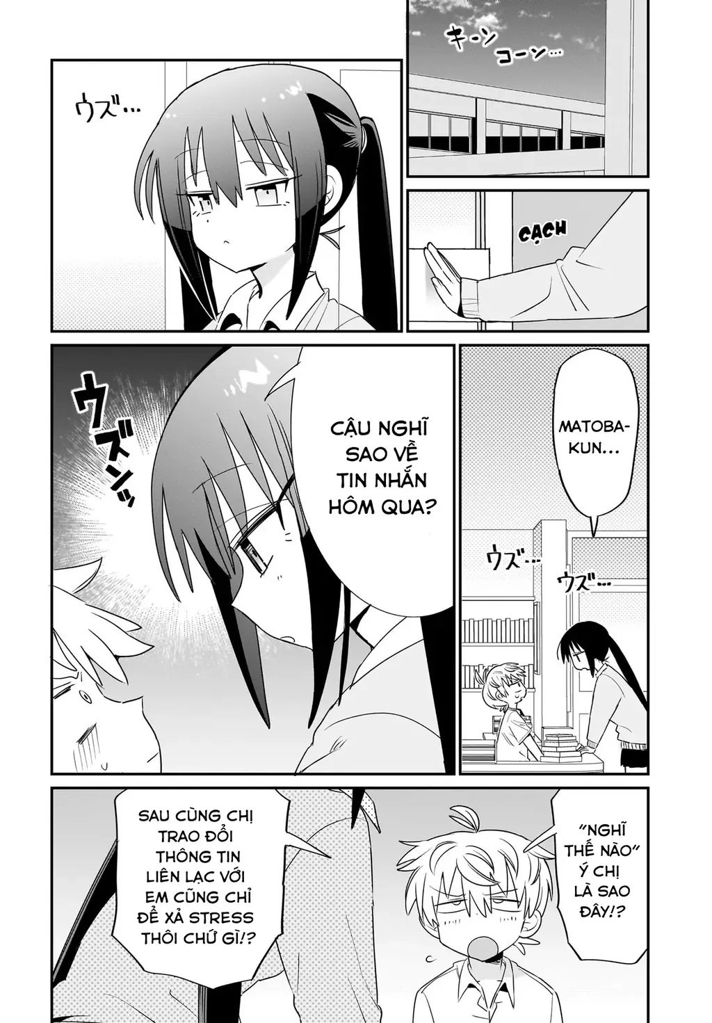 Chiriko Senpai đang bị stress Chapter 4 - Trang 10
