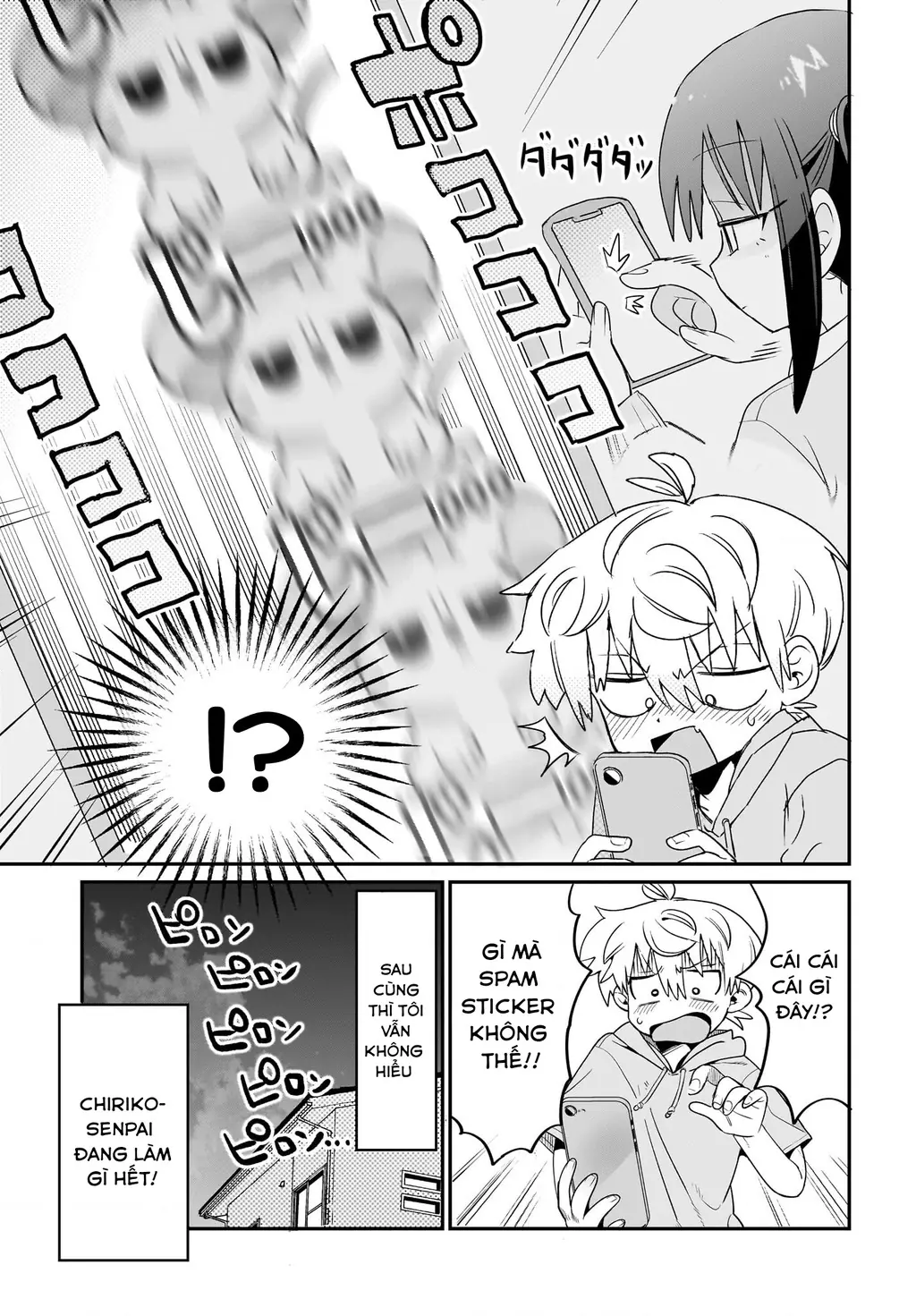 Chiriko Senpai đang bị stress Chapter 4 - Trang 9