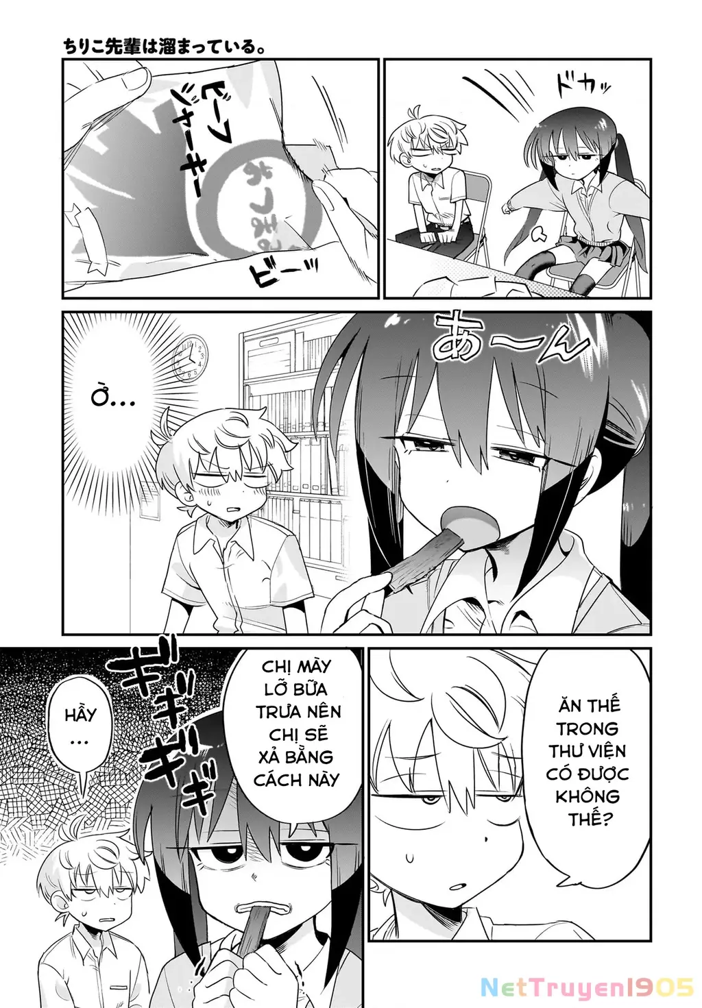 Chiriko Senpai đang bị stress Chapter 5 - Trang 5
