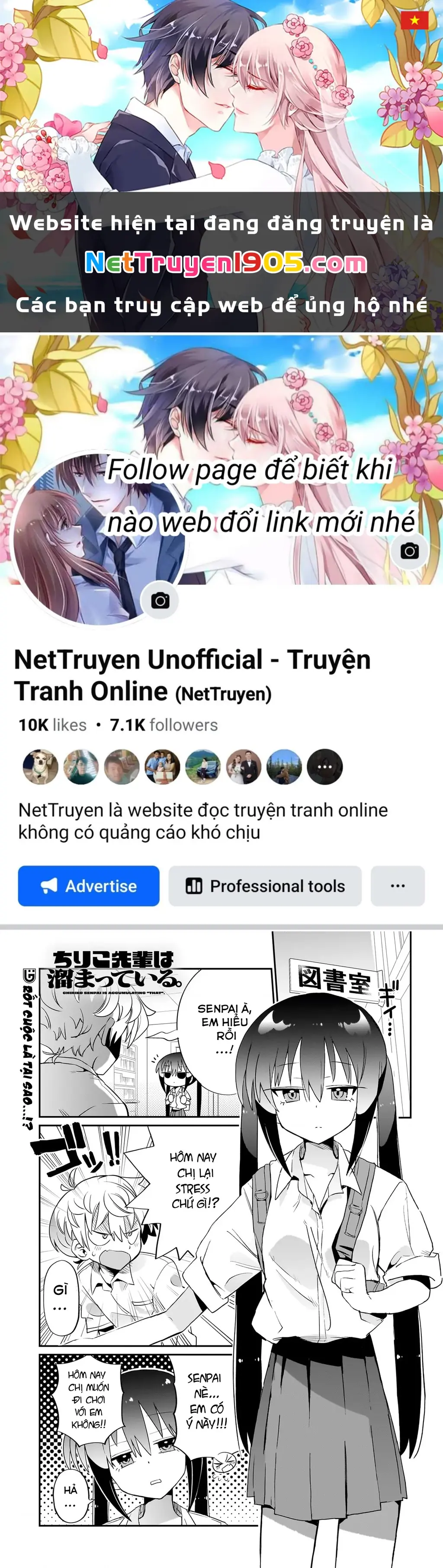 Chiriko Senpai đang bị stress Chapter 6 - Trang 1
