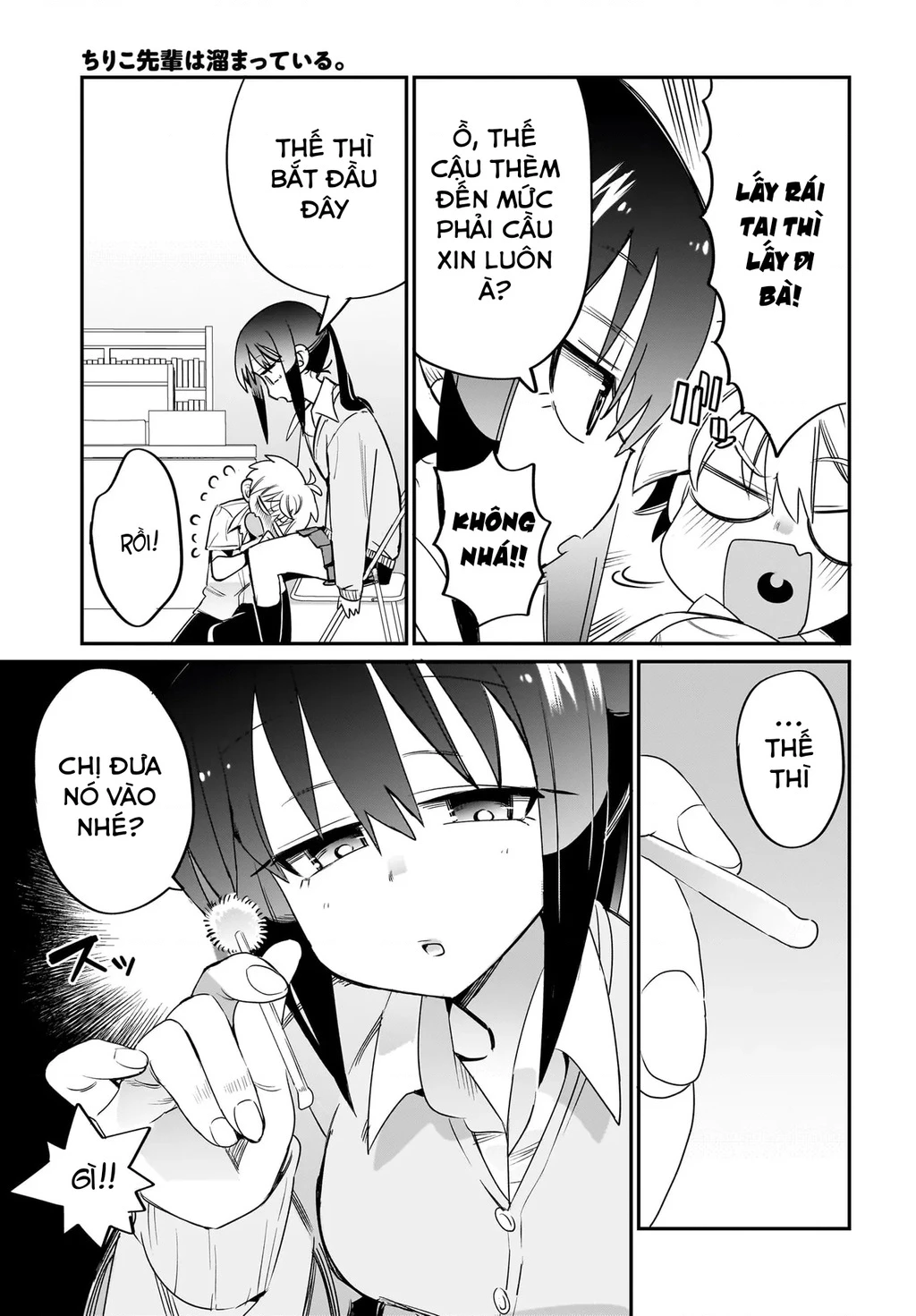 Chiriko Senpai đang bị stress Chapter 7 - Trang 11