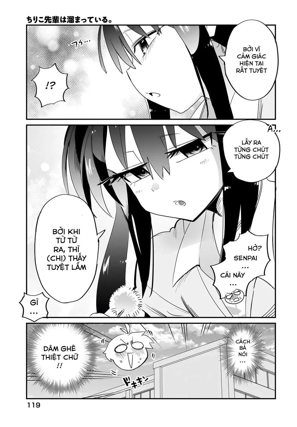 Chiriko Senpai đang bị stress Chapter 7 - Trang 13