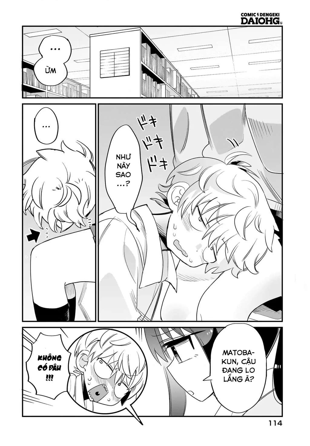 Chiriko Senpai đang bị stress Chapter 7 - Trang 8