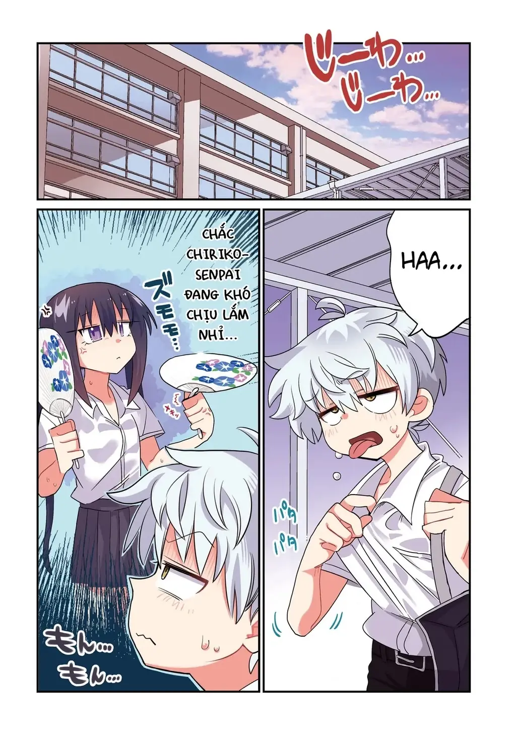 Chiriko Senpai đang bị stress Chapter 8 - Trang 3
