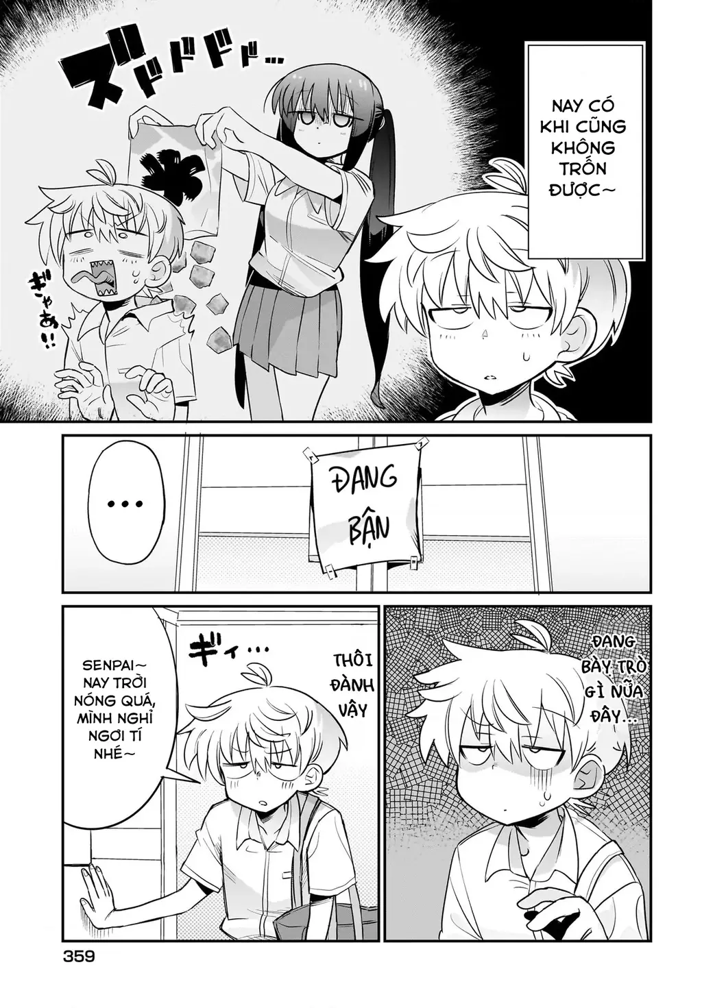 Chiriko Senpai đang bị stress Chapter 8 - Trang 4