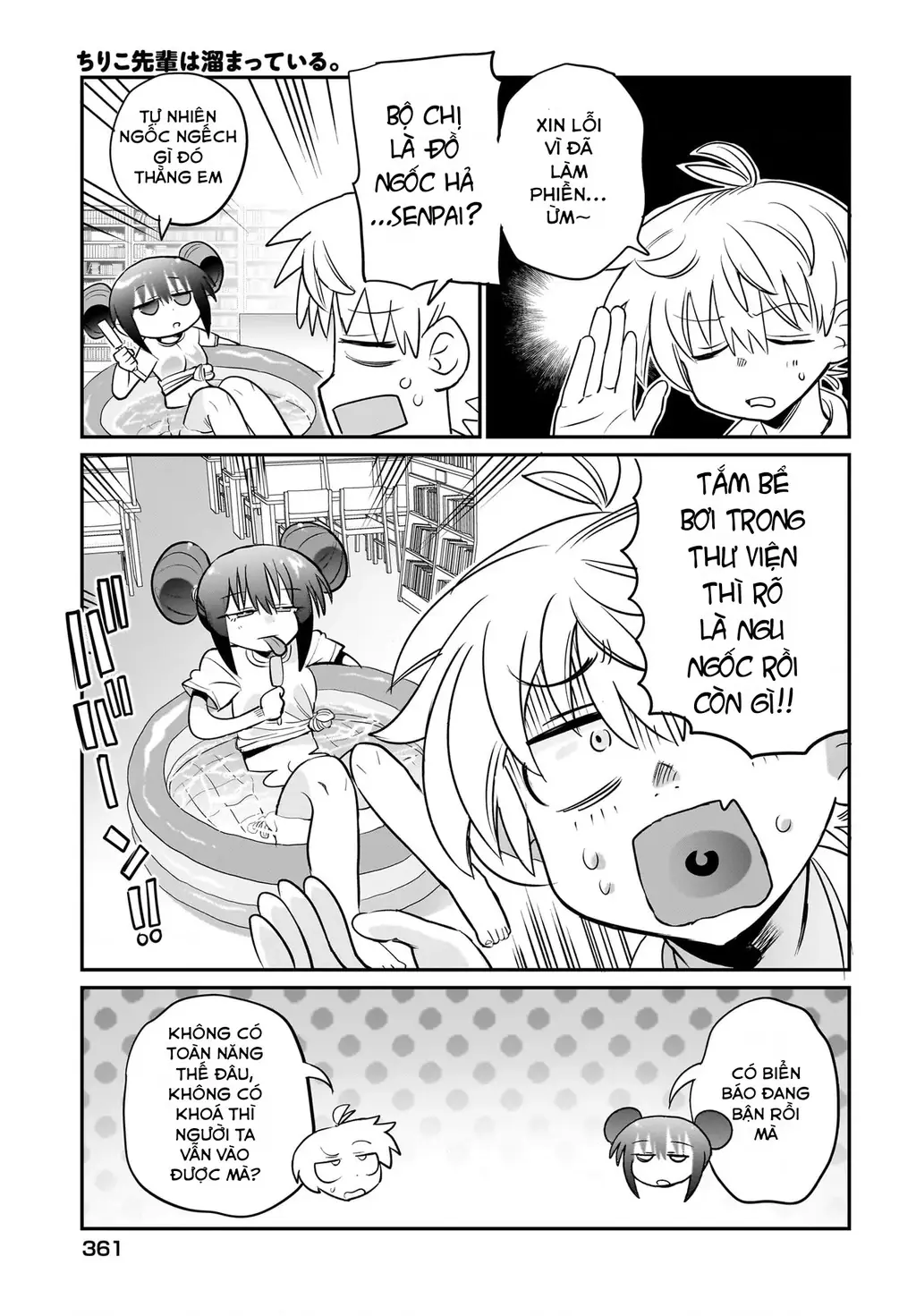 Chiriko Senpai đang bị stress Chapter 8 - Trang 6
