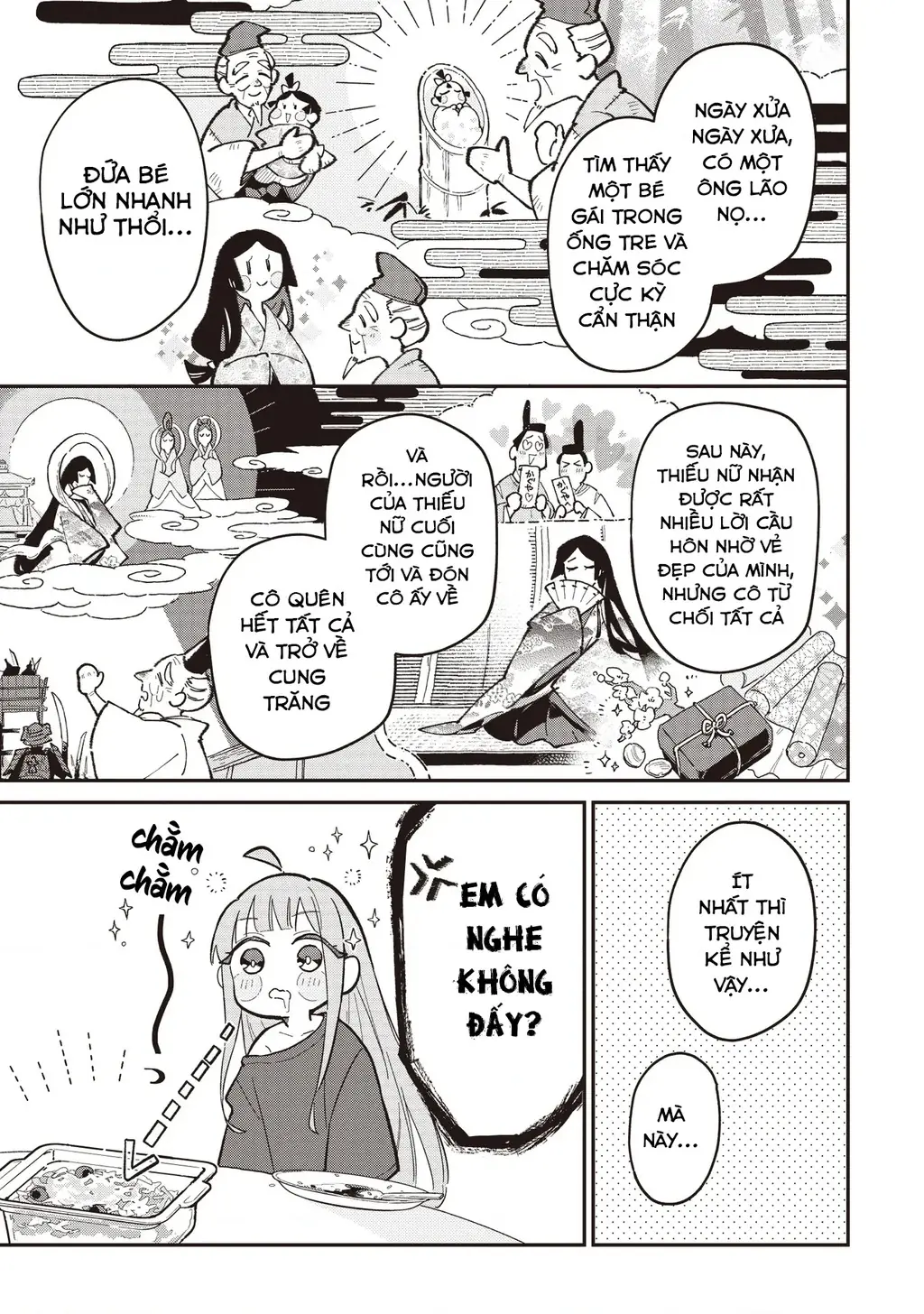 Chou Kaguya-Hime! Chapter 1.2 - Trang 8