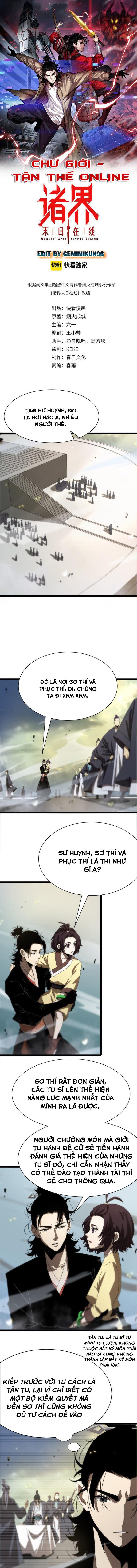 Chư Giới Mạt Nhân Tại Tuyến Chapter 71 - Trang 2