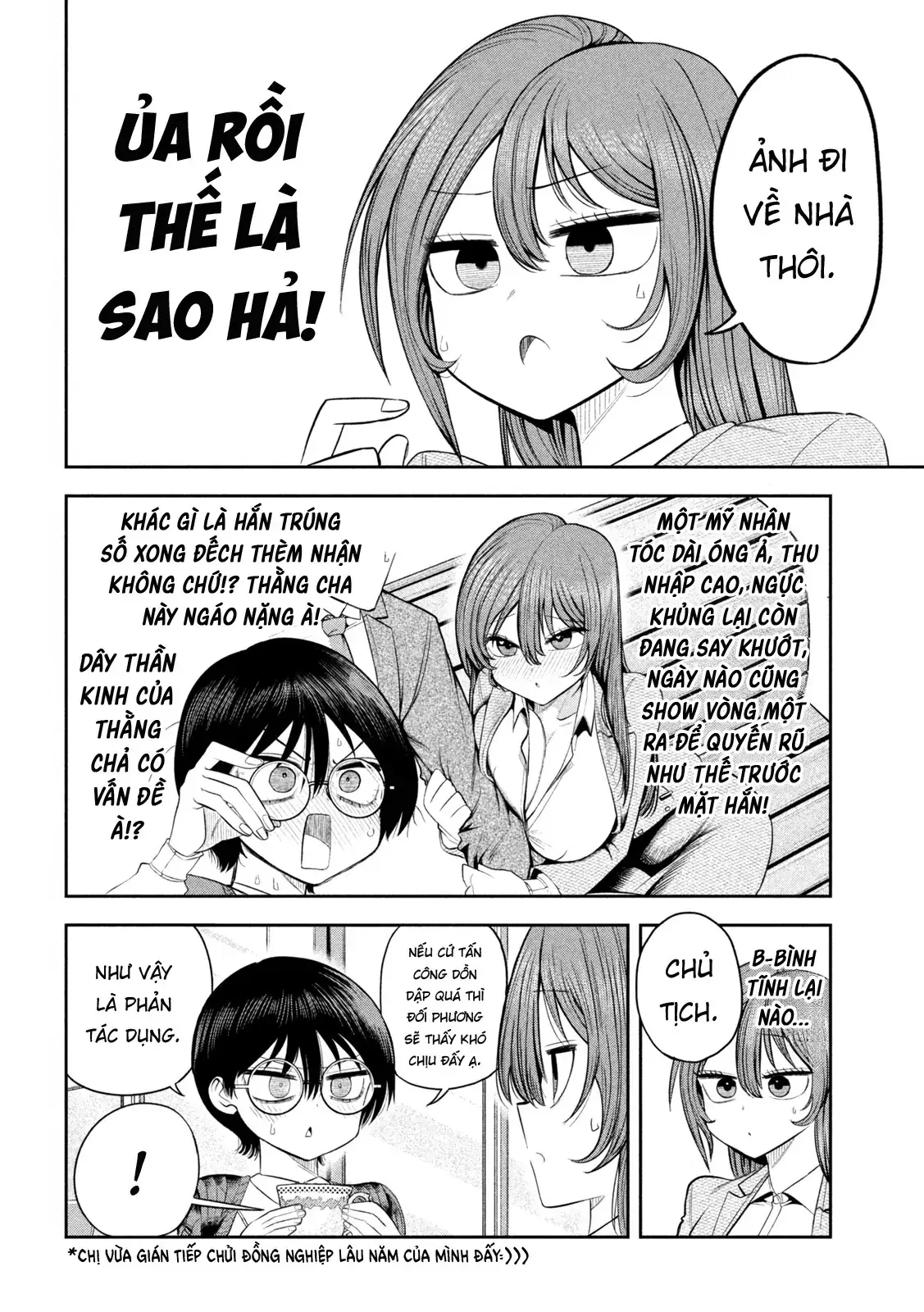 Chủ tịch, rượu và những vì sao sáng Chapter 11 - Trang 6