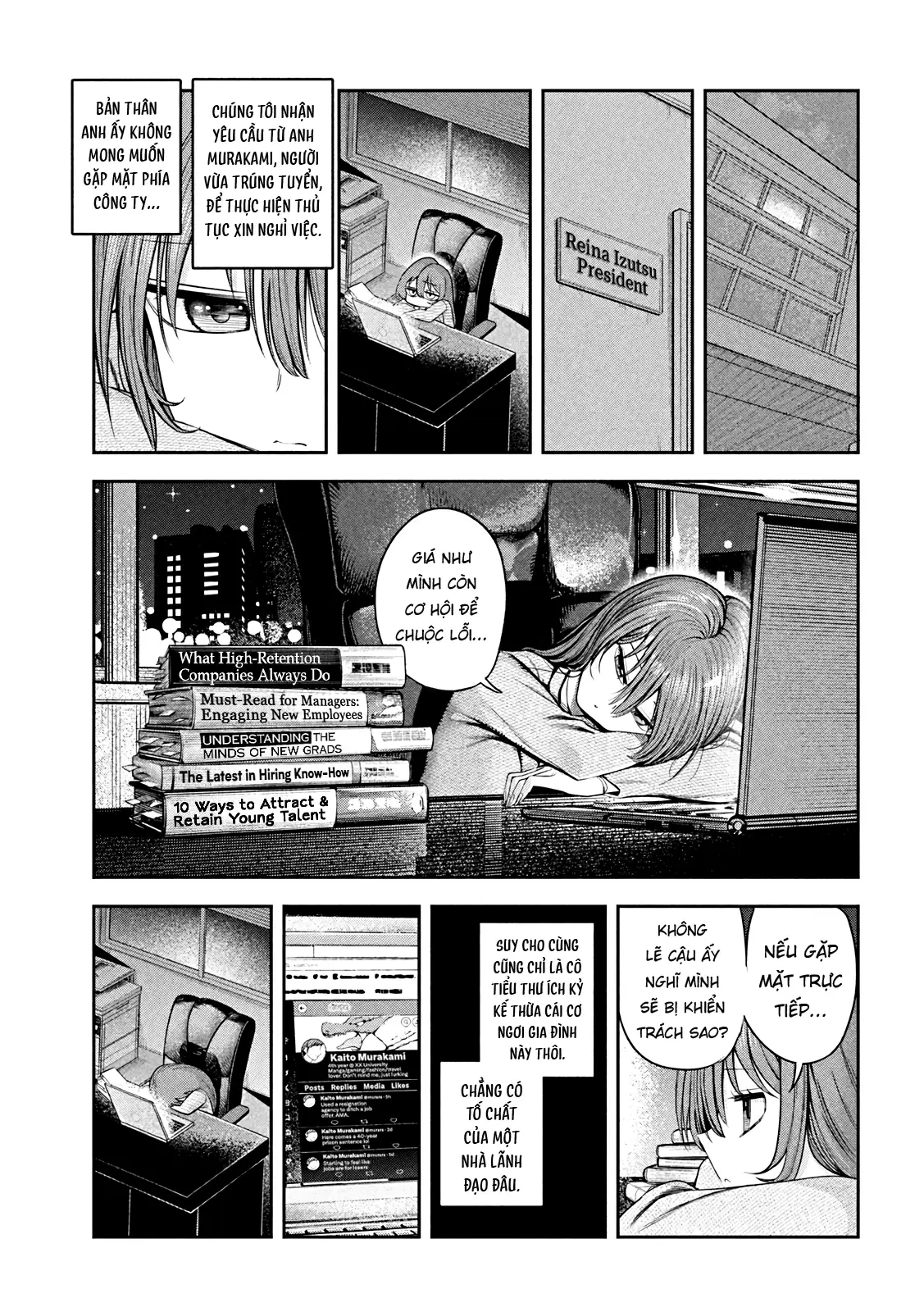 Chủ tịch, rượu và những vì sao sáng Chapter 14 - Trang 13