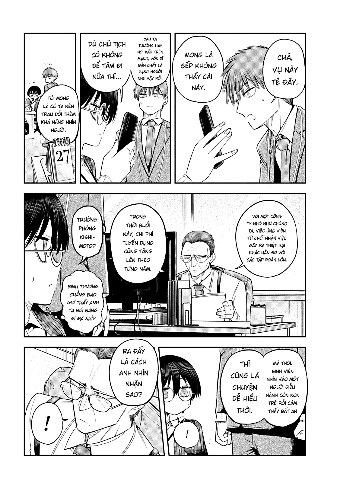 Chủ tịch, rượu và những vì sao sáng Chapter 14 - Trang 8