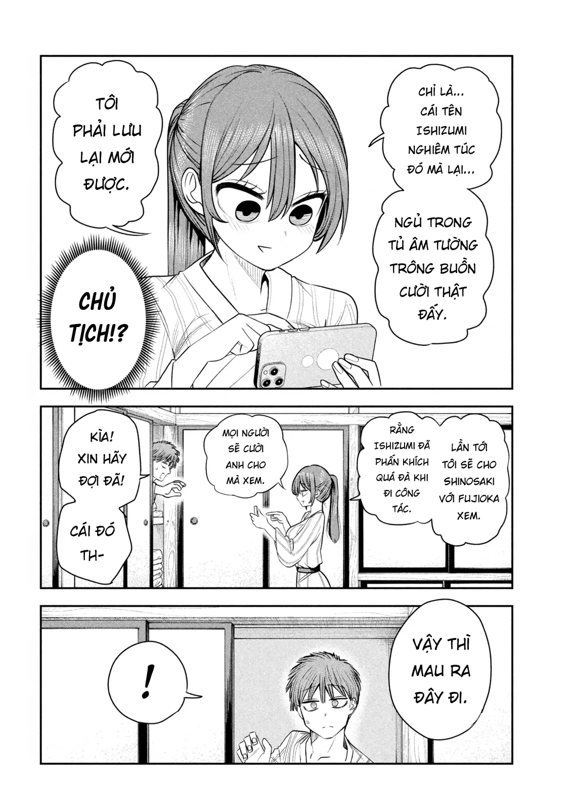 Chủ tịch, rượu và những vì sao sáng Chapter 32 - Trang 8