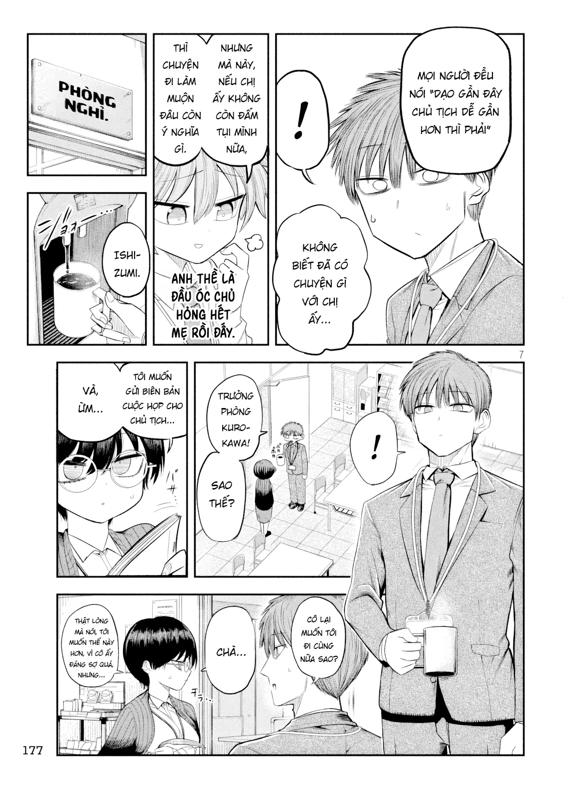 Chủ tịch, rượu và những vì sao sáng Chapter 7 - Trang 9