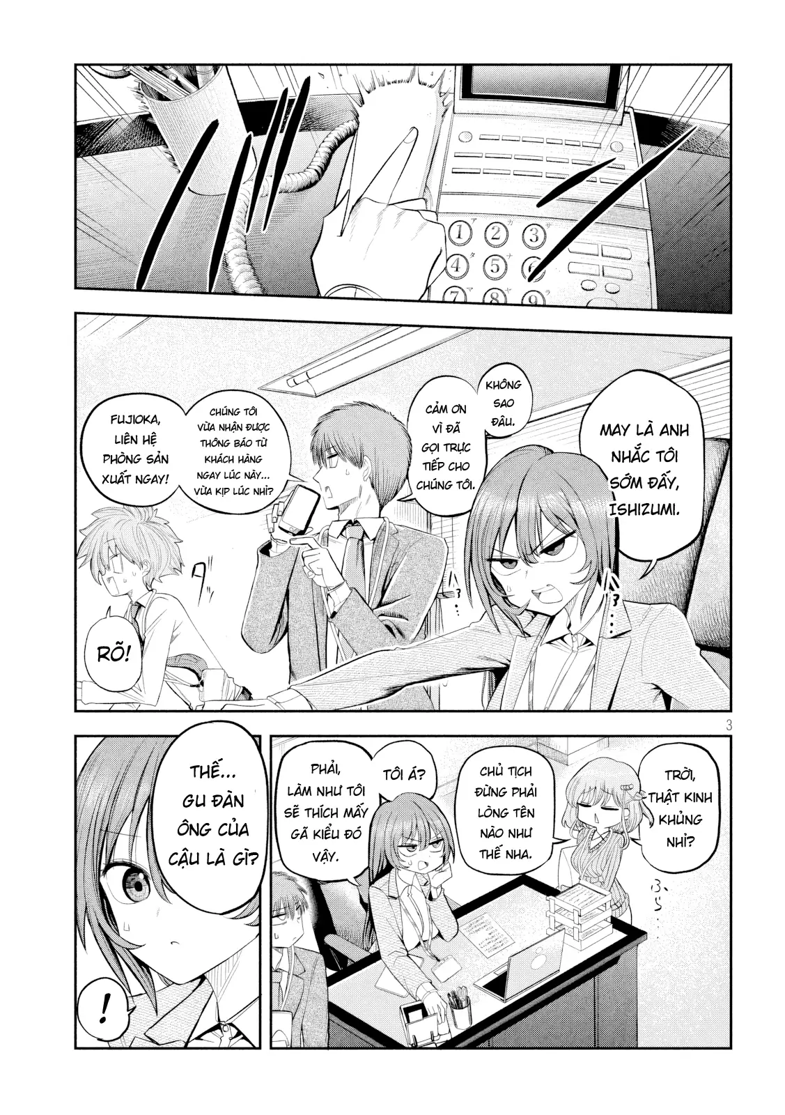 Chủ tịch, rượu và những vì sao sáng Chapter 8 - Trang 5