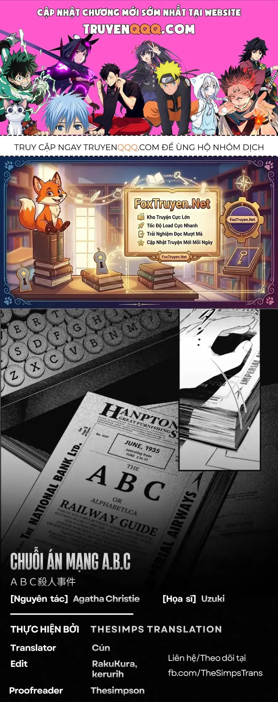 Chuỗi Án Mạng Abc Chapter 4 - Trang 2