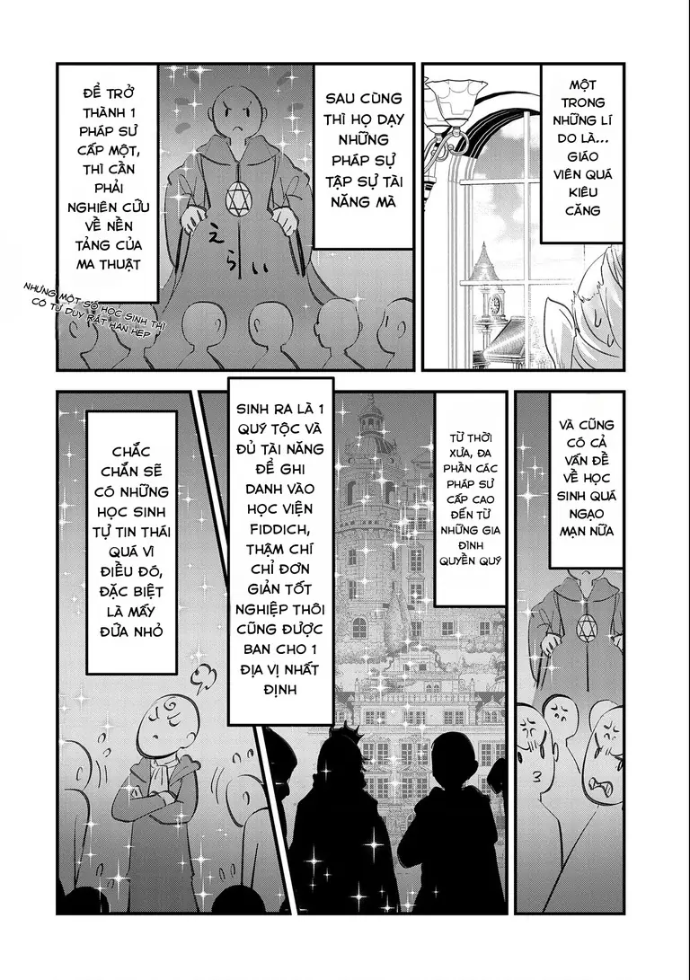 Chuyển sinh làm giáo viên tại thế giới phép thuật Chapter 2 - Trang 3