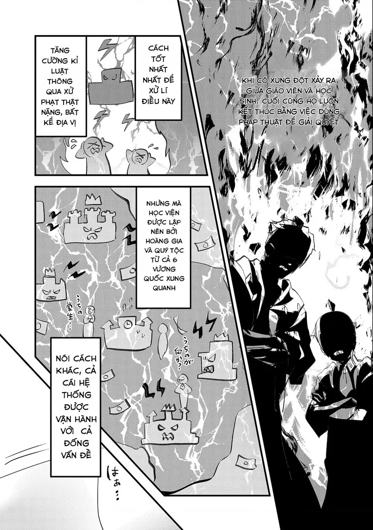 Chuyển sinh làm giáo viên tại thế giới phép thuật Chapter 2 - Trang 4