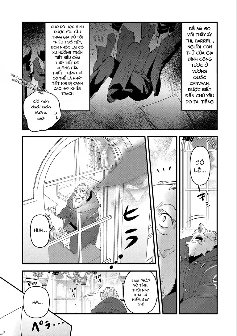 Chuyển sinh làm giáo viên tại thế giới phép thuật Chapter 2 - Trang 6