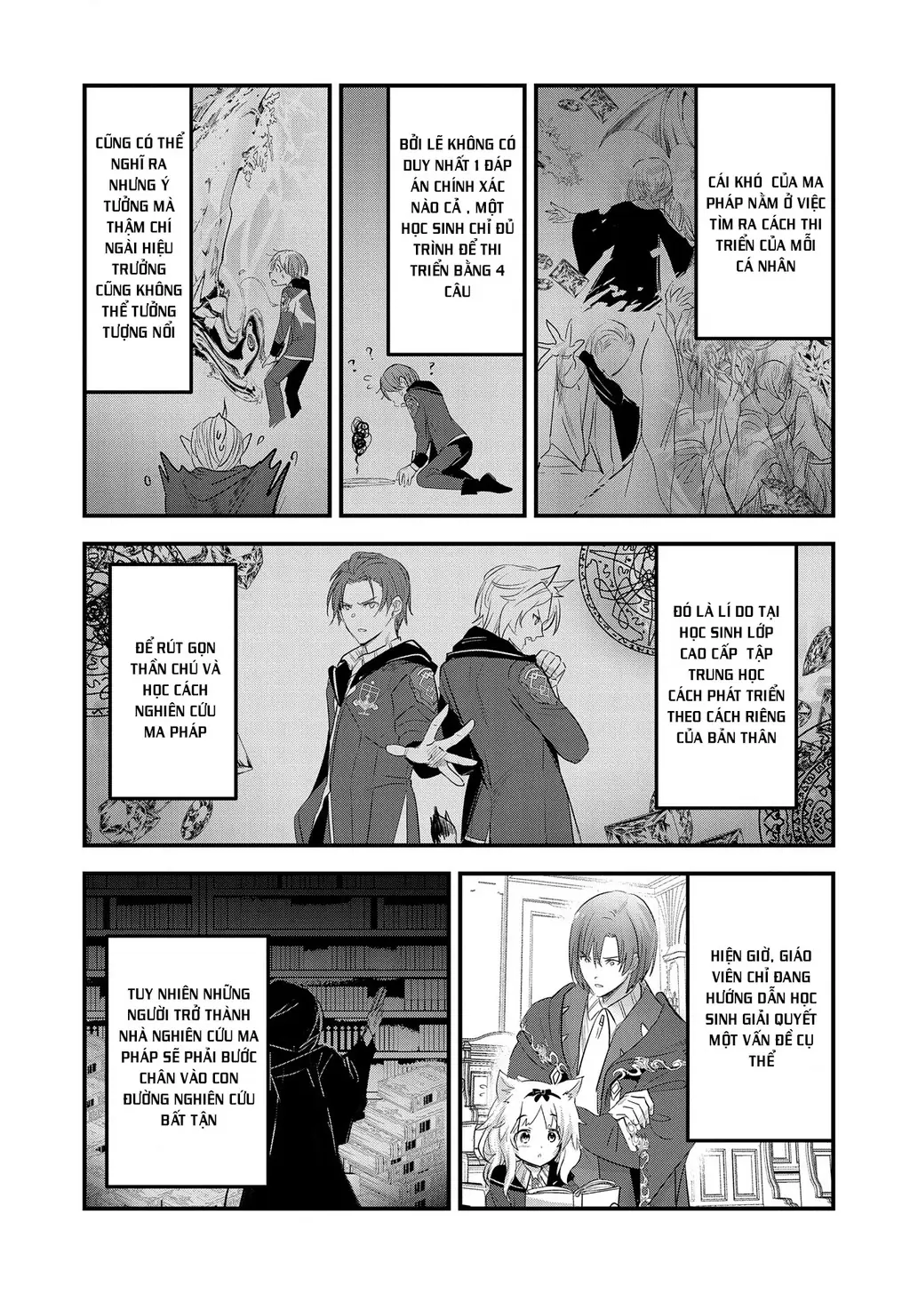 Chuyển sinh làm giáo viên tại thế giới phép thuật Chapter 7 - Trang 12
