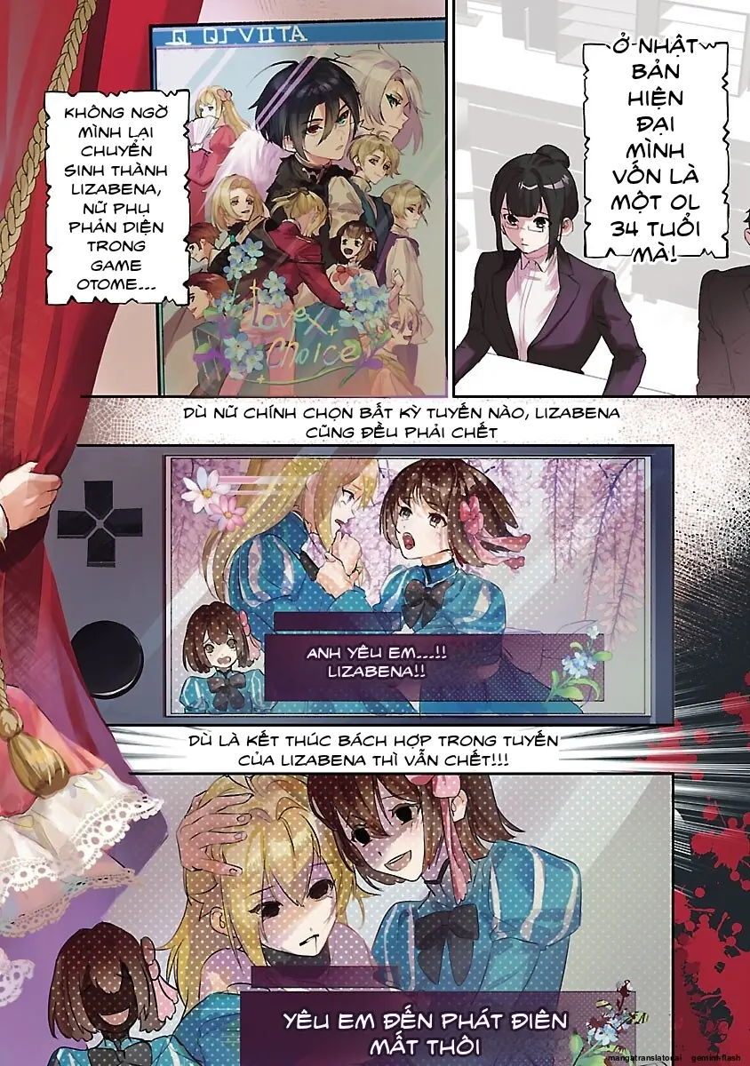 Chuyển sinh thành Ác nữ tiểu thư – Tôi chỉ muốn trở thành con trai để né cờ diệt vong thôi Chapter 1 - Trang 4