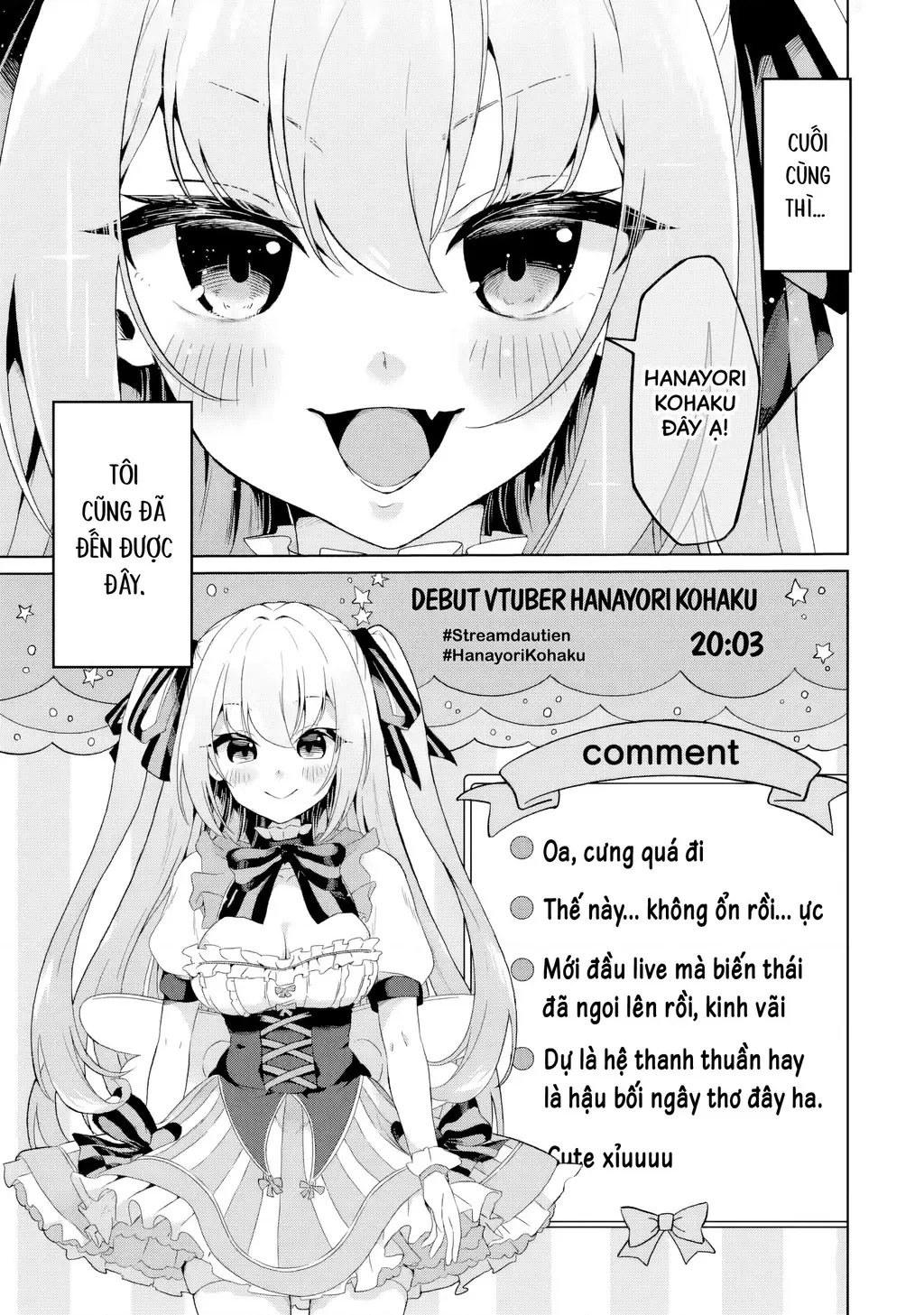 Chuyển sinh thành Vtuber, tôi đi quyến rũ tất cả Vtuber của công ty mình Chapter 1 - Trang 11