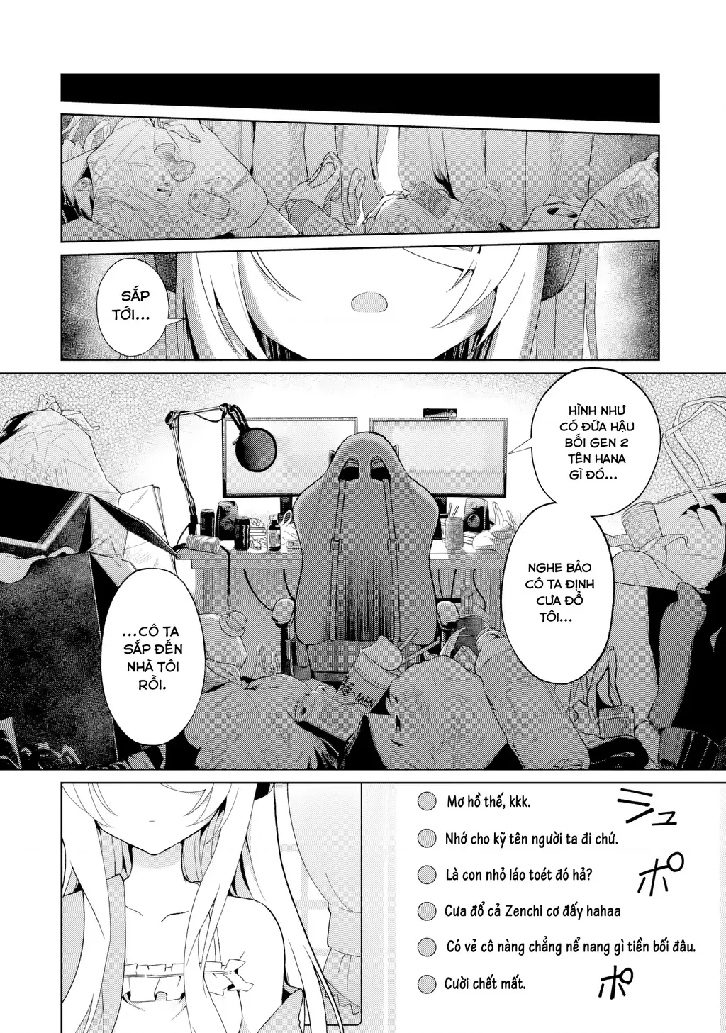 Chuyển sinh thành Vtuber, tôi đi quyến rũ tất cả Vtuber của công ty mình Chapter 1 - Trang 35