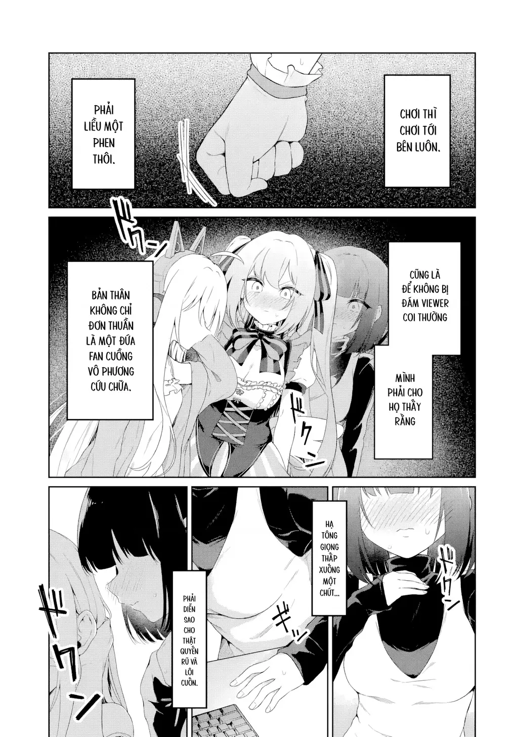 Chuyển sinh thành Vtuber, tôi đi quyến rũ tất cả Vtuber của công ty mình Chapter 3 - Trang 13