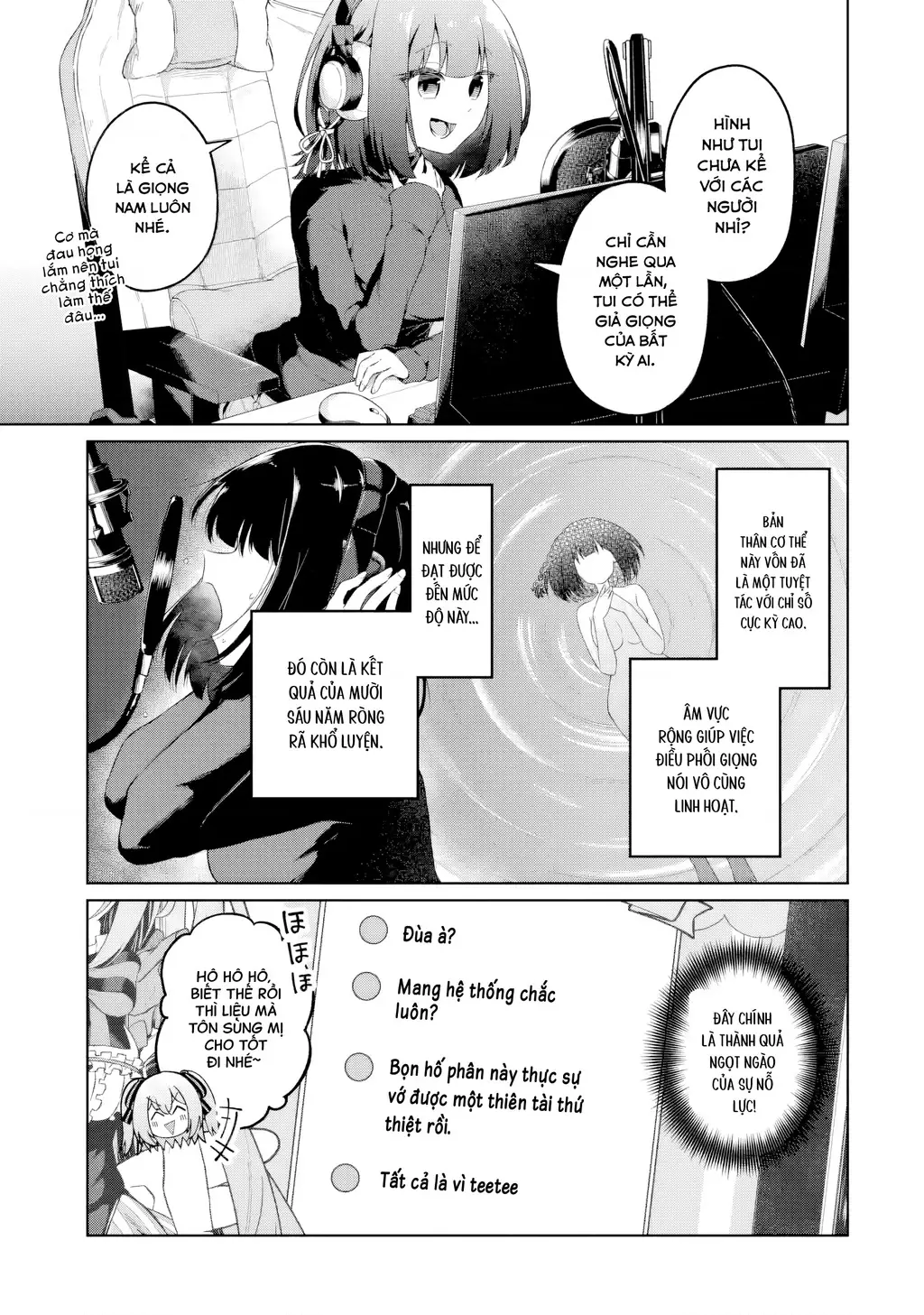 Chuyển sinh thành Vtuber, tôi đi quyến rũ tất cả Vtuber của công ty mình Chapter 4 - Trang 26